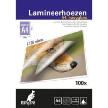 Kangaro Lamineerhoes A4 216x303mm 125 micron doos a 100 vel