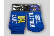 Paperdreams Funny socks - Opa slaapt sssst