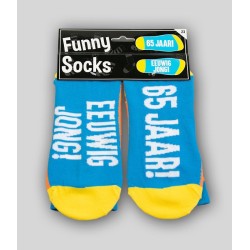 Paperdreams Funny socks - 65 jaar