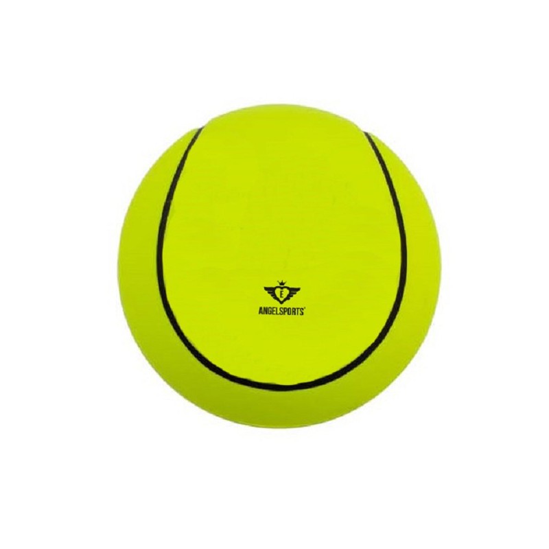 Balle de tennis en mousse souple Ø12,5cm jaune