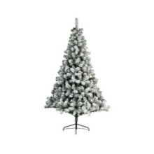 Everlands Sapin de Noël artificiel Pin Impérial enneigé 120 cm de haut, diamètre 81 cm