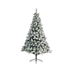 Everlands Kunstkerstboom Imperial Pine besneeuwd 120cm hoog diameter 81 cm