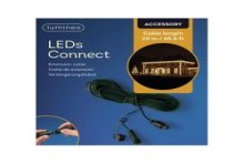 Lumineo LED's connect Couplage rallonge d'éclairage extérieur vert 2000cm