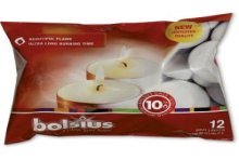 Bolsius Maxi waxinelicht 10uurs zak a 12