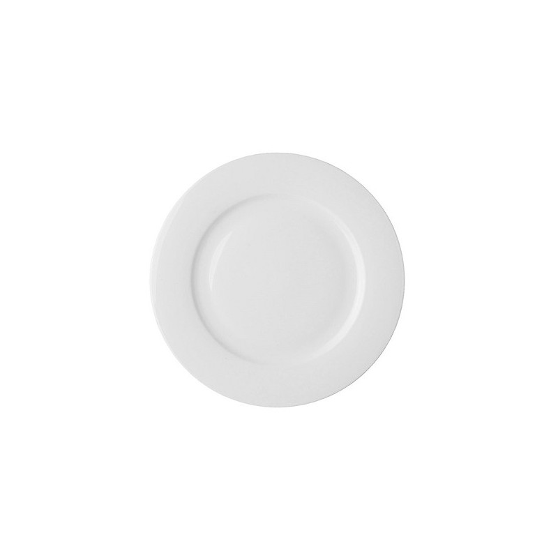 Jackies Bay assiette plate 26cm blanc 4 pièces