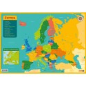Deltas Educatieve onderlegger - Kaart Europa