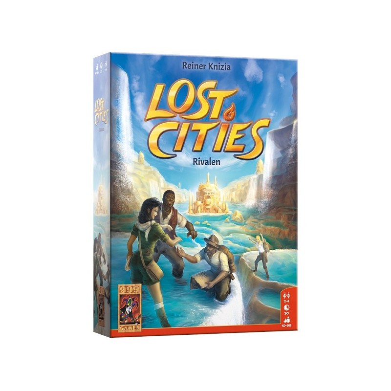 999 Games Villes perdues : Jeu de cartes Rivals