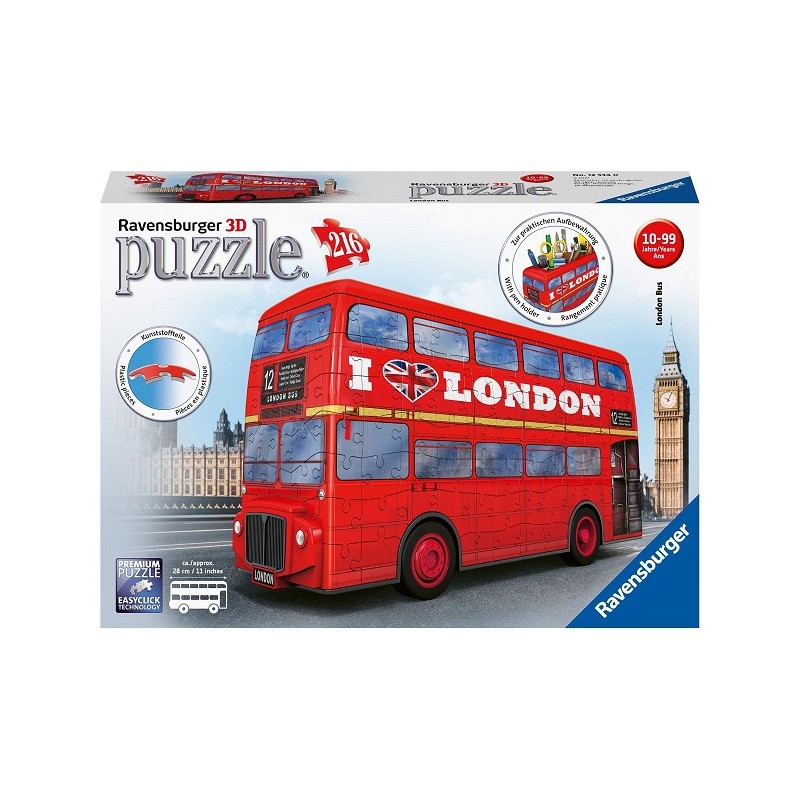 Ravensburger 3D puzzel London Bus 216pcs