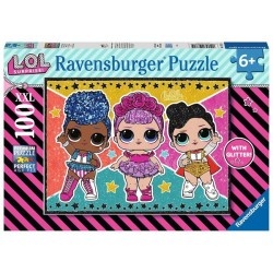 Ravensburger L.O.L. Surprise puzzel 100pcs (glitter)
