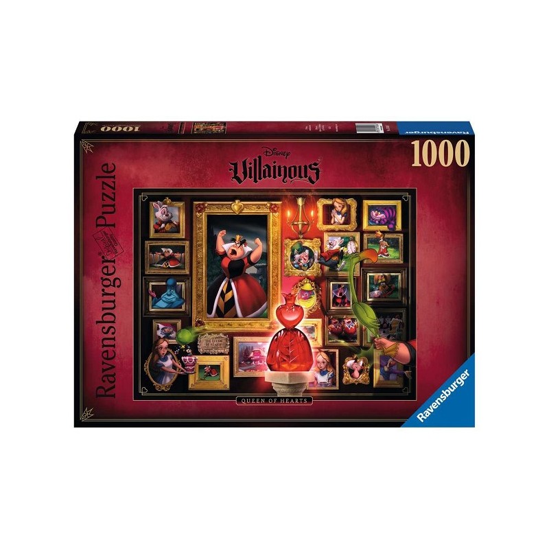 Ravensburger Villainous : Puzzle Reine de Cœur 1000 pièces