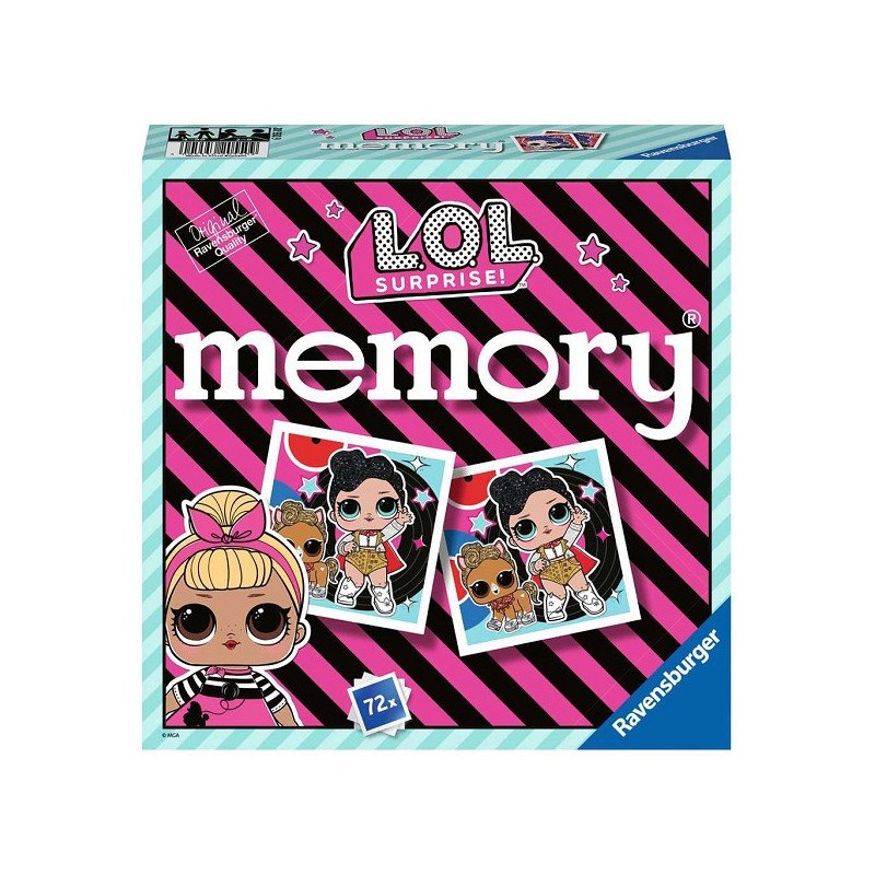 Ravensburger L.O.L. Surprise memory® 72 kaartjes