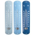 Esschert Design Blauwtinten thermometer zink