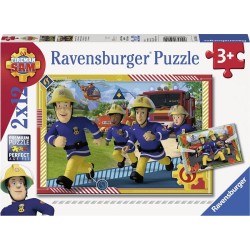 Ravensburger puzzle Sam et son équipe 2x12pcs