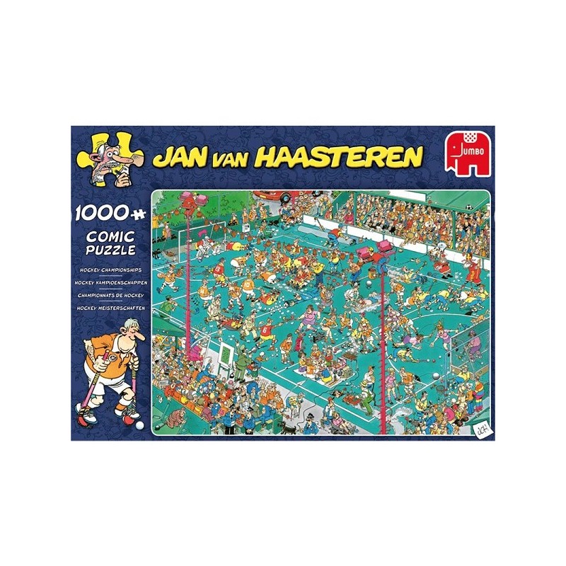 Jumbo puzzel Jan van Haasteren: Hockey kampioenschap 1000pcs