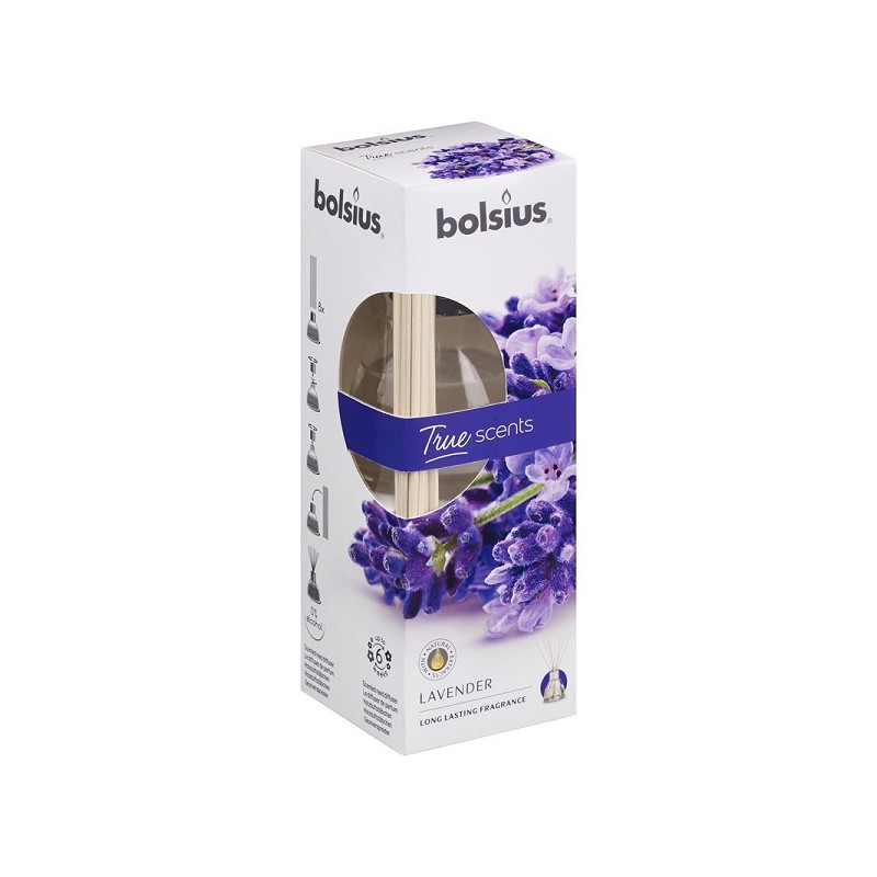 Bolsius Diffuseur de Parfum 45 ml True Scents Lavande