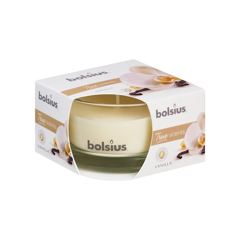 Bolsius Geurglas 80/50 True Scents Vanille