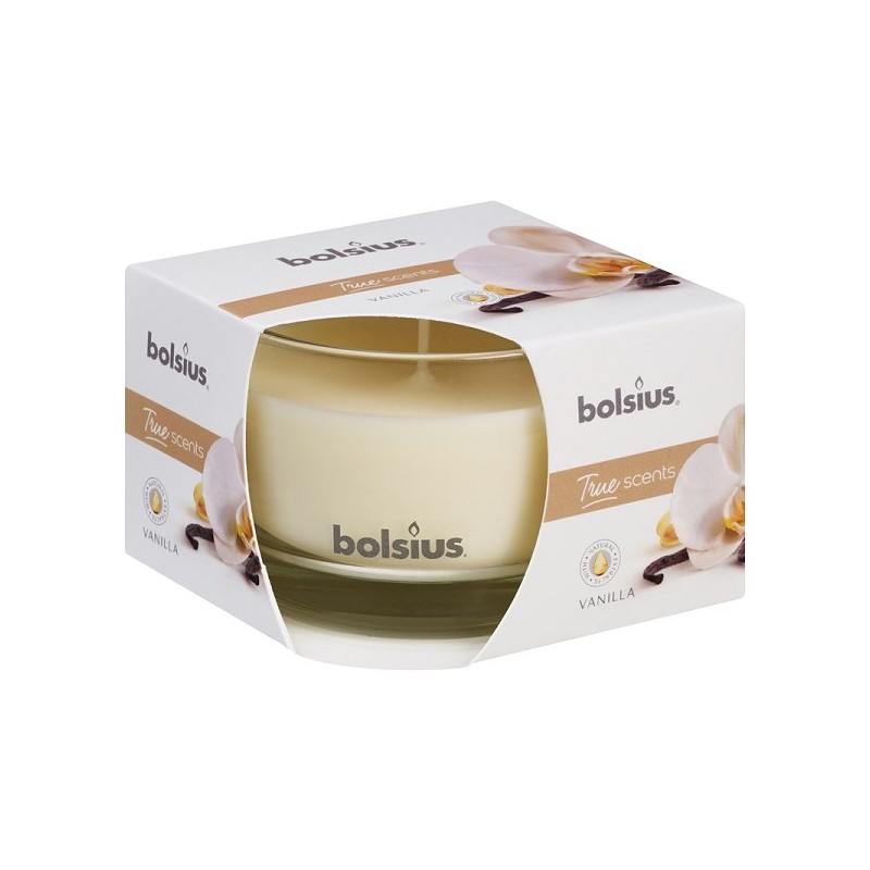 Bolsius Geurglas 63/90 True Scents Vanille