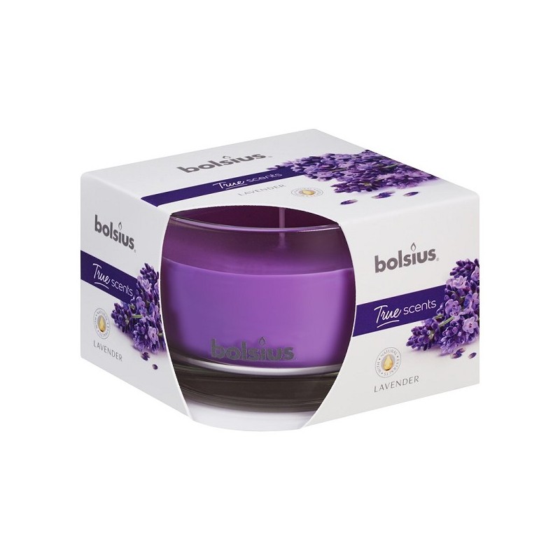 Bolsius Geurglas 63/90 True Scents Lavendel