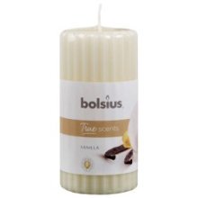 Bougie pilier Bolsius parfum True Scents Vanille 120/58