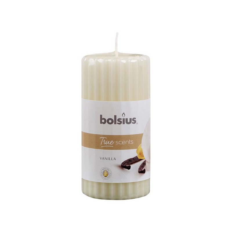 Bolsius Stompkaars geur True Scents Vanilla 120/58