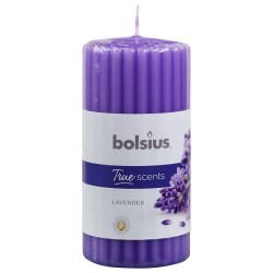 Bolsius Stompkaars geur True Scents Lavendel 120/58
