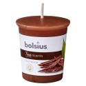 Bolsius Votive 53/45 ronde en bois de Oud 12 pcs