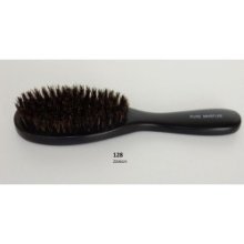 Brosse à cheveux noire 22x6cm