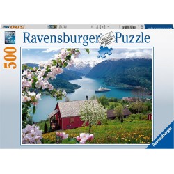 Ravensburger puzzle Idylle Scandinave 500 pièces