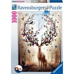 Ravensburger puzzel Magisch hert 1000 stukjes