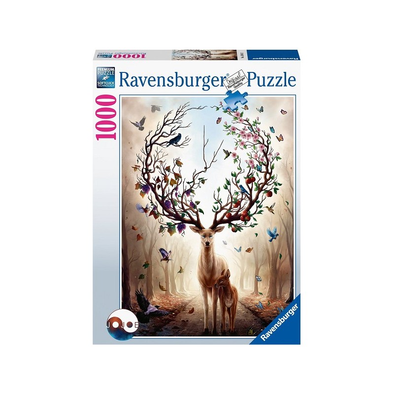 Ravensburger puzzel Magisch hert 1000 stukjes