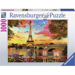 Ravensburger puzzel Les Quais de Seine 1000 stukjes