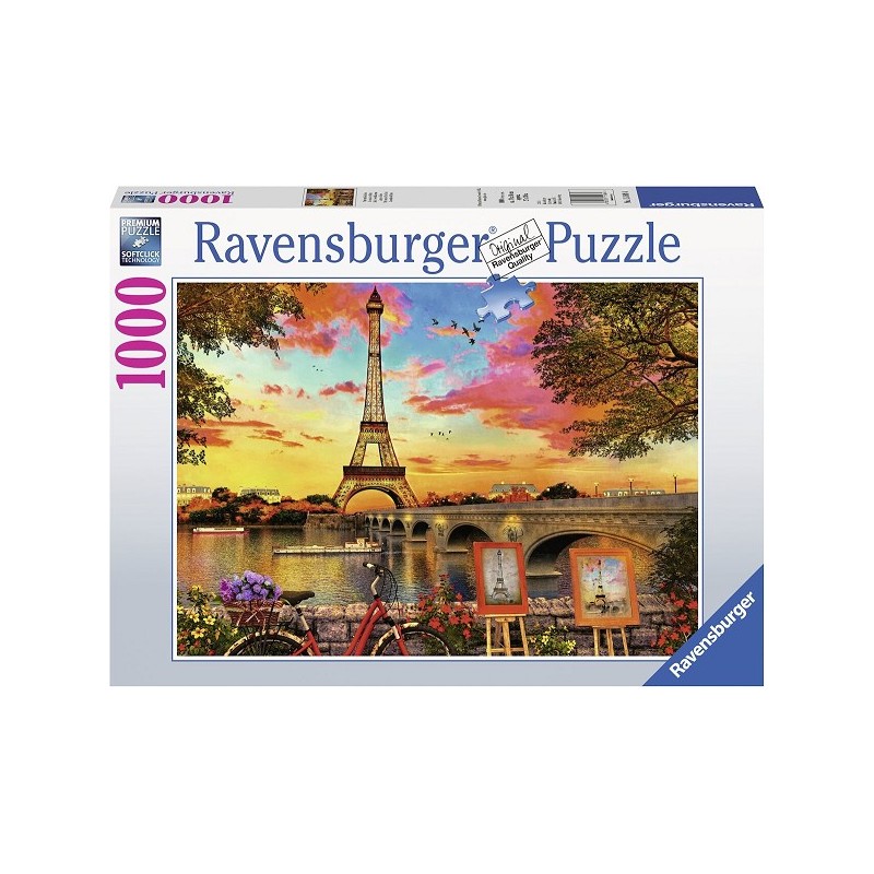 Ravensburger puzzle Les Quais de Seine 1000 pièces