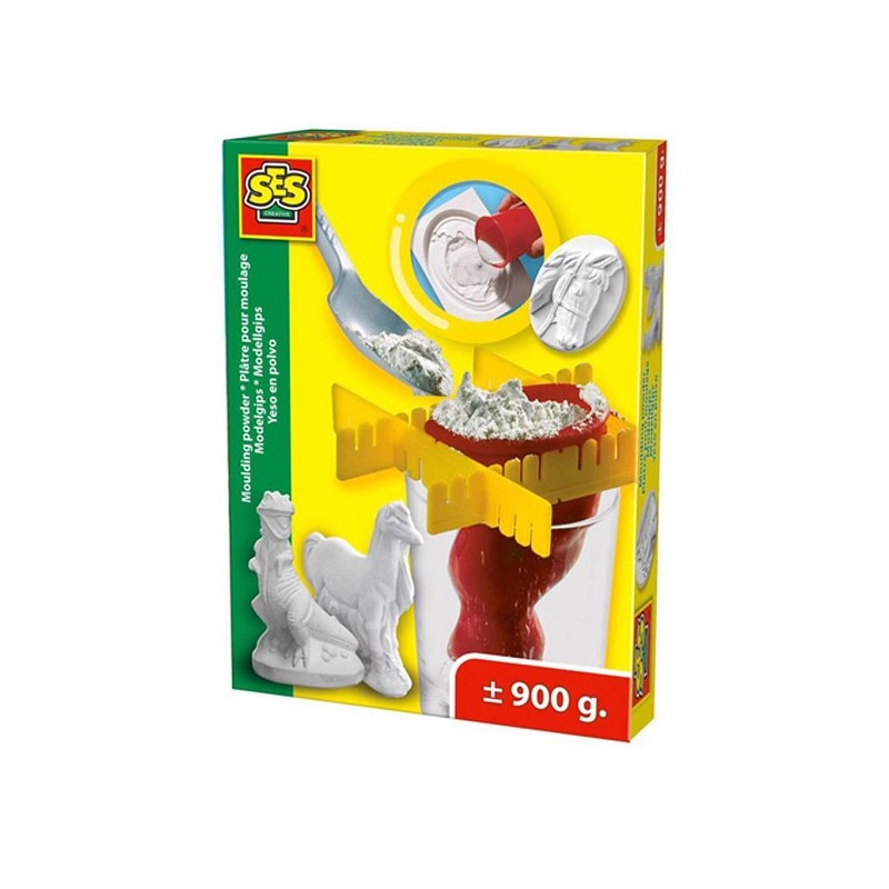 Ses modelgips ca. 900gram voor gebruik in SES gipsmallen