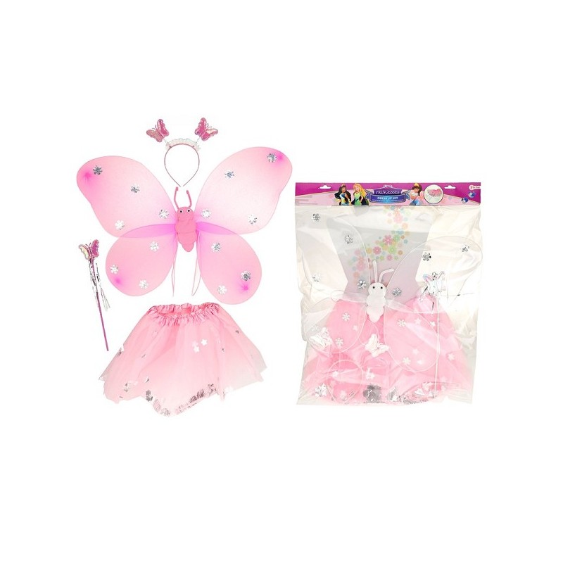 Toi Toys Tutu met sterren en vleugels en staf