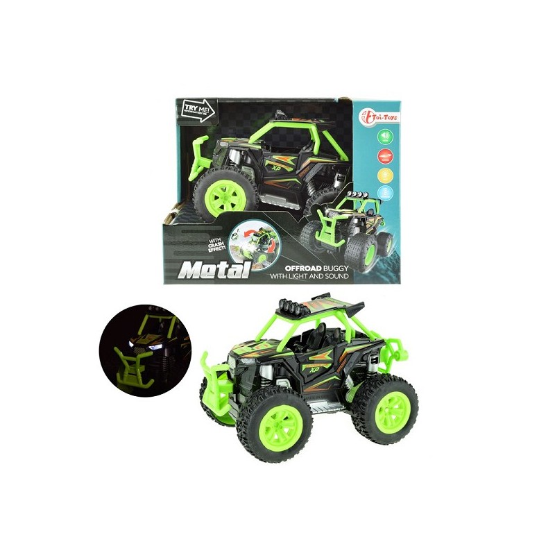 Toi Toys off-road Buggy frictie 19 cm groen