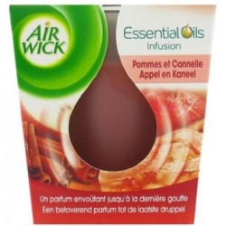 Bougie Air Wick Pomme & Cannelle 105gr