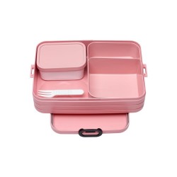 Mepal bento lunchbox take a break large - nordic pink