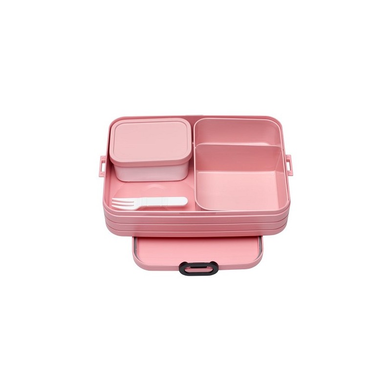 Mepal bento lunchbox take a break large - nordic pink