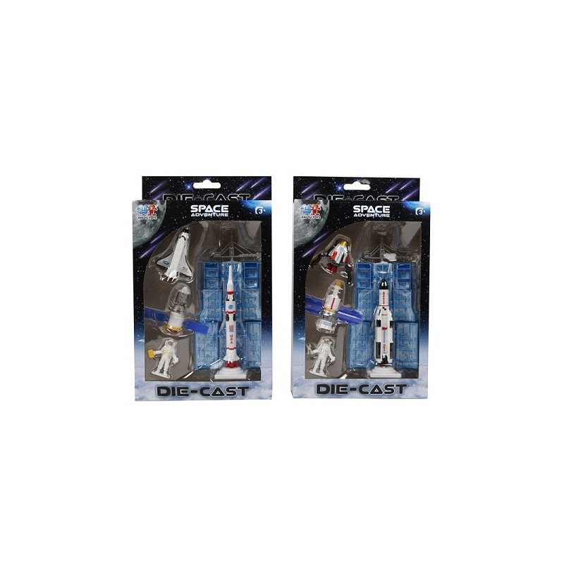 Space shuttle adventure die cast play set 12cm