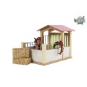 Box pour chevaux Kids Globe 14x21,8x14cm rose (hors accessoires)