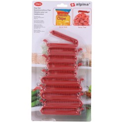 Alpina Pocket Clamps 10 pièces rouge tailles assorties
