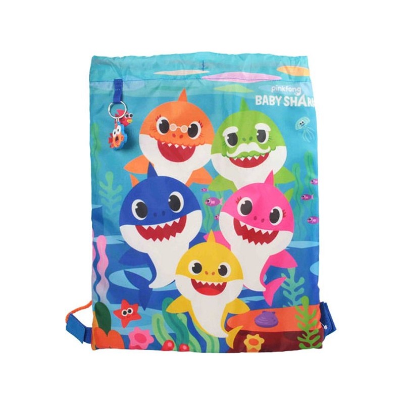 Sac de sport bébé requin 38x30cm