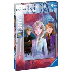 Ravensburger puzzel Frozen 2  Elsa, Anna en Kristoff 300 stukjes
