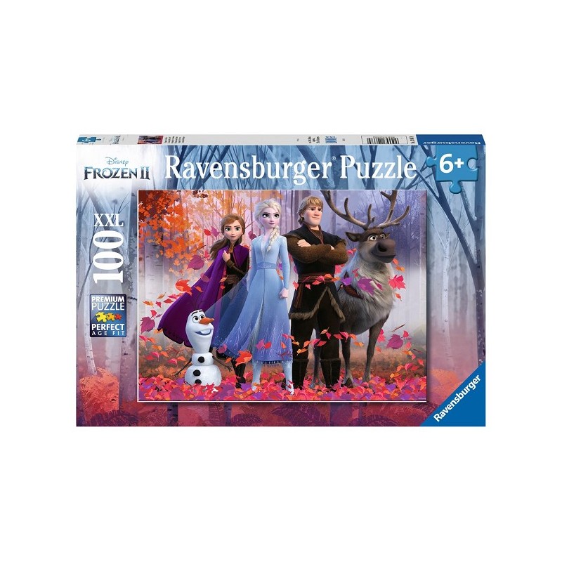 Ravensburger puzzle La Reine des Neiges 2 La magie de la forêt 100 pièces
