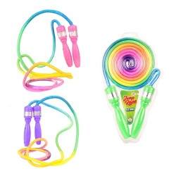 pToi Toys Corde à sauter aux couleurs de l'arc-en-ciel/p