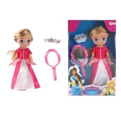 Toi Toys Prinses pop 28cm met accessoires