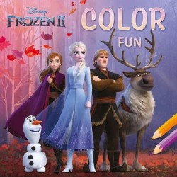 Livre de coloriage Deltas Disney Color Fun La Reine des Neiges II