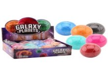 John Toy Galaxy stuiter glitterbal 65mm