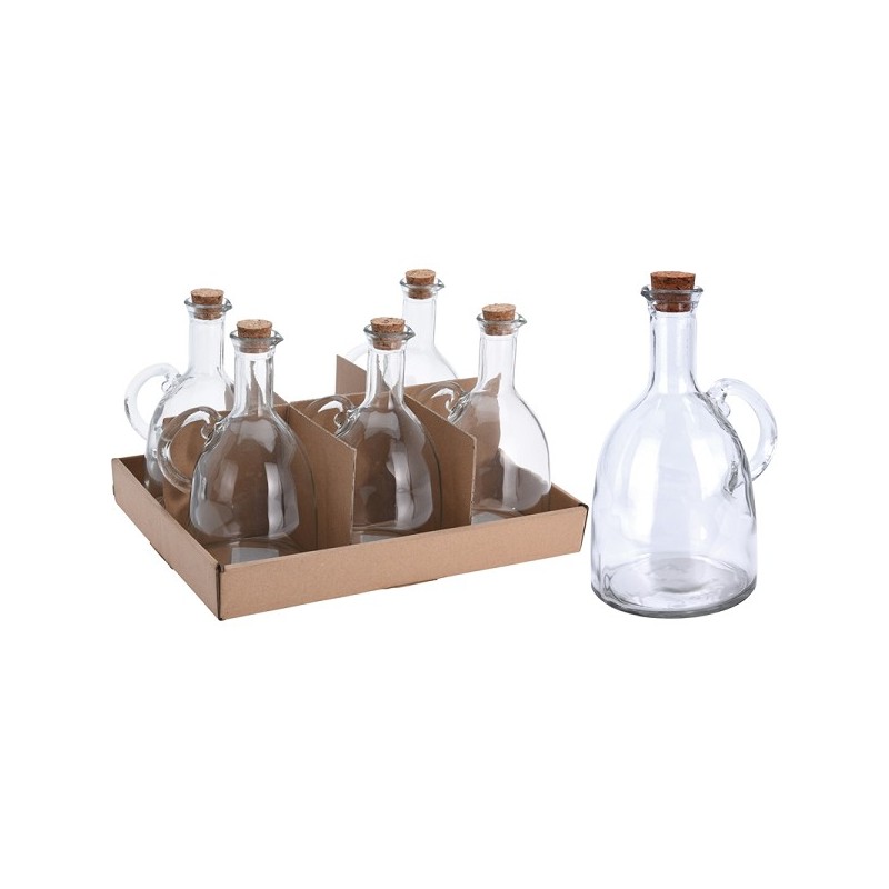 Olie/azijn fles glas 500ml