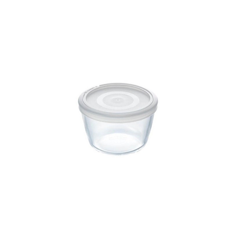 Bol Pyrex COOK&FREEZE en verre avec couvercle en plastique 0,6L Ø12cm